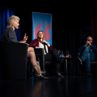 lit.COLOGNE 2025: 21.03.: Streiten! Aber richtig. Mit Svenja Flaßpöhler, Jagoda Marinić und Frank Plasberg © Hieronymus Rönneper