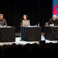 lit.COLOGNE 2025: 22.03.:  „Von allen guten Geistern ...“ Maria Schrader, Devid Striesow und Knut Elstermann über unsichtbare Helfer © Hieronymus Rönneper