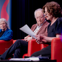 lit.COLOGNE 2025: 23.03.: Die zwei Leben des Hans Rosenthal – mit Gert Rosenthal, Birgit Hofmann, Florian Lukas und Adriana Altaras ©Katja Tauber