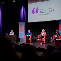 lit.COLOGNE 2025: 23.03.: Die zwei Leben des Hans Rosenthal – mit Gert Rosenthal, Birgit Hofmann, Florian Lukas und Adriana Altaras ©Katja Tauber