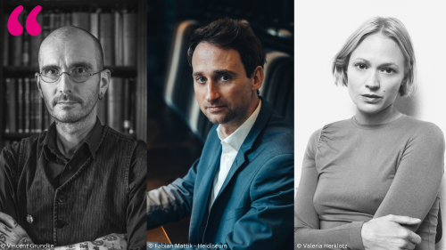 From the mountains of Transylvania to the Swiss Alps: What do “Dracula” and “Heidi” have in common? Mark Benecke, Peter Otto Büttner and Mavie Hörbiger on two icons of world literature